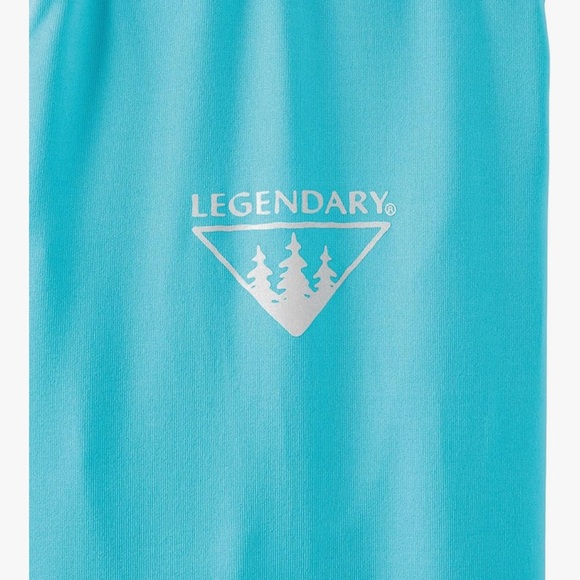Legendary Whitetails Women's Trail Blazer 1/4 Zip Performance Glacier Blue Shirt - Picture 3 of 13